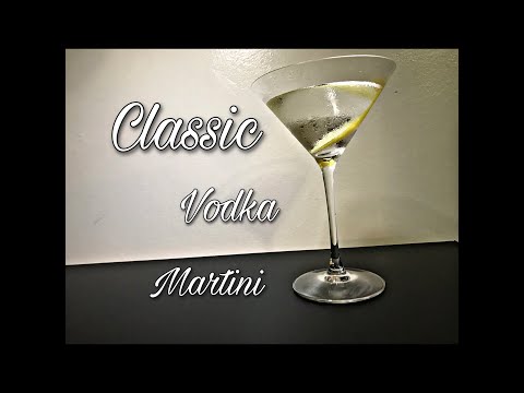 Ep. 26 The Classic Vodka Martini