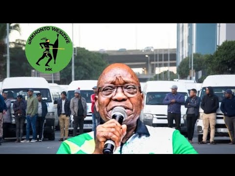 Jacob Zuma Gained Biggest Comrades...Taxi Drivers Are Now Only Voting For MK Party..Its Over ANC..