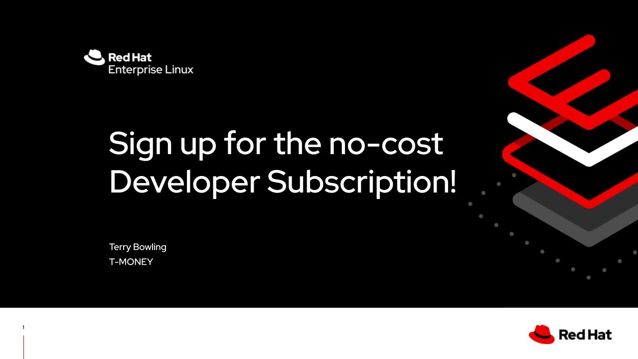 Sign up for the No-cost Developer Subscription for Red Hat Enterprise Linux