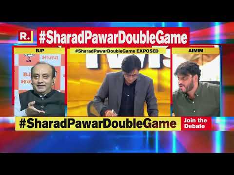 Arnab explains how Sharad Pawar was glorified by the Lutyens Media