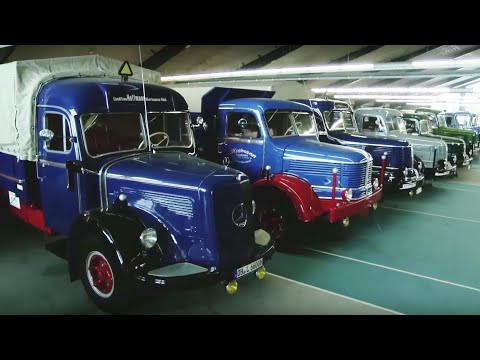Huge Collection of Classic Trucks