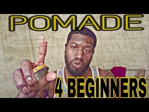 Part of a video titled How To Properly Use Pomade For Beginners - YouTube