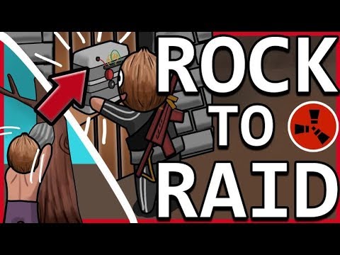 INSANE ROCK to RAID in 30 minutes! | RUST