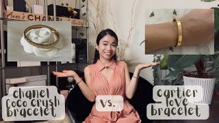 Download lagu CHANEL COCO CRUSH BRACELET vs. CARTIER LOVE BRACELET! | First impression 🤫🫣🤭♥️ mp3 Download lagu CHANEL COCO CRUSH BRACELET vs. CARTIER LOVE BRACELET! | First impression 🤫🫣🤭♥️ mp3