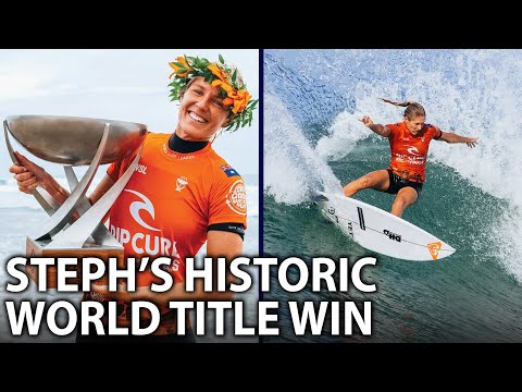 Breaking Down Stephanie Gilmore’s Historic World Title Win | Surf Splendor Podcast