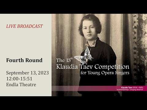LIVE: The 4th round of the 13th Klaudia Taev Competition