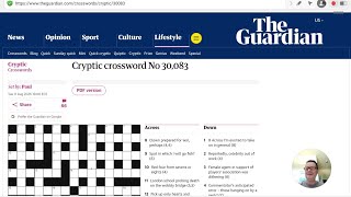 Guardian Cryptic Crossword (Wednesday, 12 August 2026) by Paul