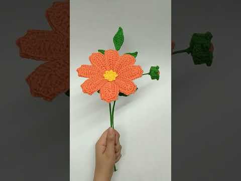 Crochet Cosmos Flower
