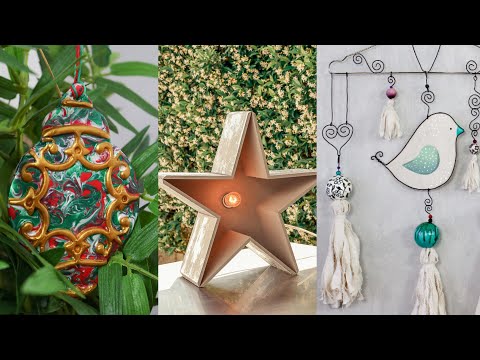 ManosalaObraTv 2018 Program 112 - Handmade Pendant - Christmas Ornaments - Star Night Light