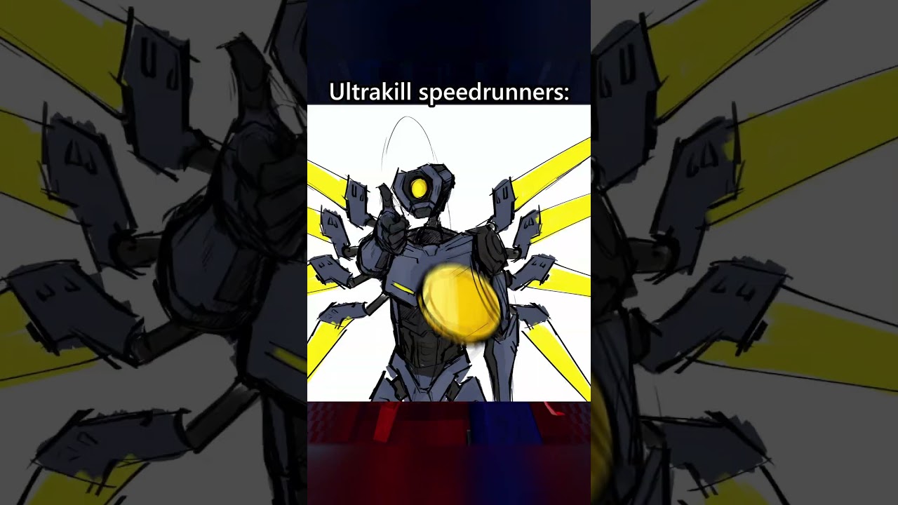 The best Ultrakill 1-4 speedrun ever done #ultrakill