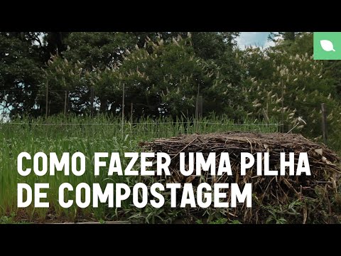 Como fazer uma pilha de compostagem? | Agricultura