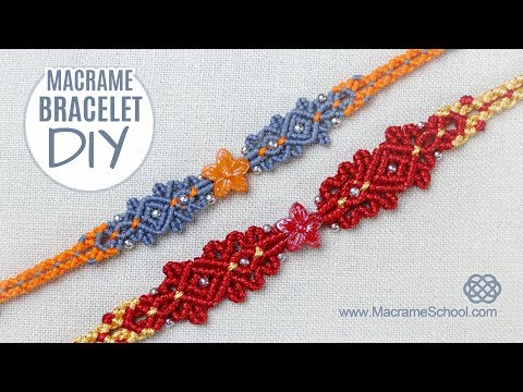 Spiral Macrame Patterns DIY Macrame Spiral Bracelets