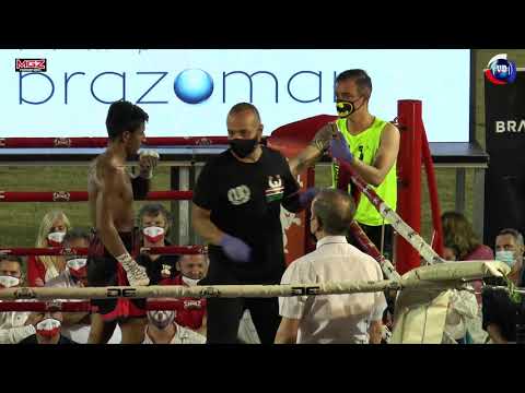 Santiago Vanegas vs Dionis Martinez  Combate Profesional