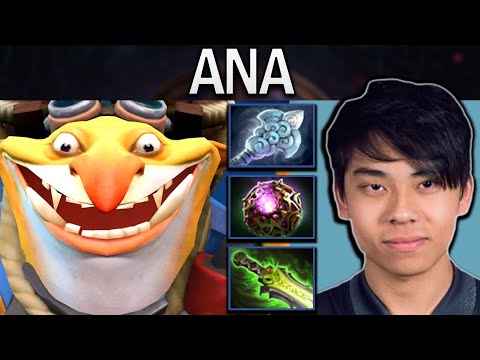 Techies Dota 2 7.33 Ana with Dagon and Octarine