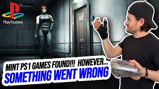 MINT PS1 GAMES FOUND… But Something Went Wrong