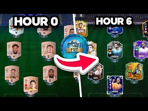 What's the Best Team you can make in 6 Hours of FIFA 23 FUT Draft?
