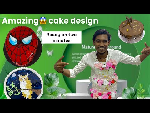 Spiderman cake | boy cake ✌🏻