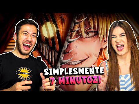 (HEAVY!!) We react to \Denji (Chainsaw Man) Rap - THE DAMN CHAINSAW DEMON\ // REACT