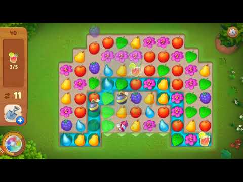 Gardenscapes New Updated Walkthrough Level 40