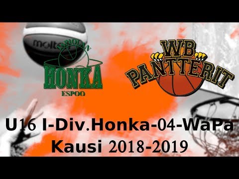 U16 I-div. Honka-04 - WB-Pantterit