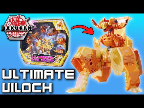 ULTIMATE VILOCH Unboxing & Assembly | Bakugan: Geogan Rising Toy Opening