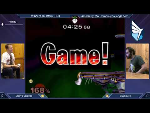 MMOM173 SSBM - Stacy's Stepdad (Peach) vs. Kalvar (Fox) - Melee WQF
