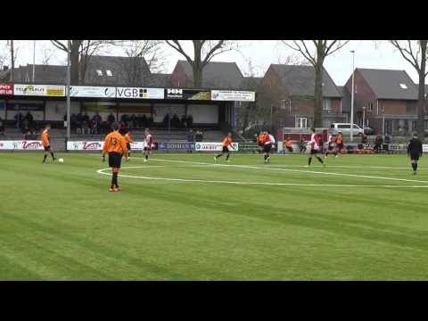 19 maart 2016 PVCV A1 - VV De Meern A2 com 1-3 Doelpunt Nigel (1-3)