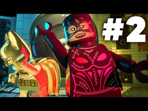 Lego Batman: Legacy Of The Dark Knight Gameplay Walkthrough Part 2 - Catwoman (Ps5 Pro 60fps
