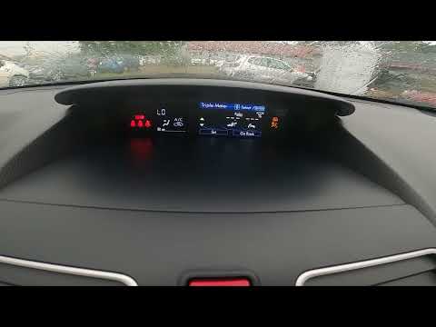 How to Adjust Trip Meter Contents in Subaru XV ( 2012 - 2017 )