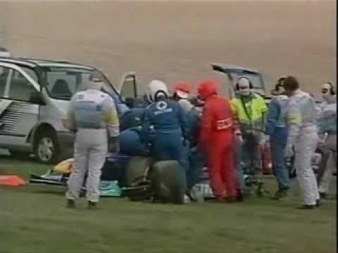 Pedro Diniz crash @ F1 Nürburgring 1999