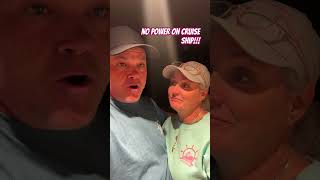 No Power on Cruise Ship!! MSC Seascape has no power due to Artic Blast?! #shorts #articblast26