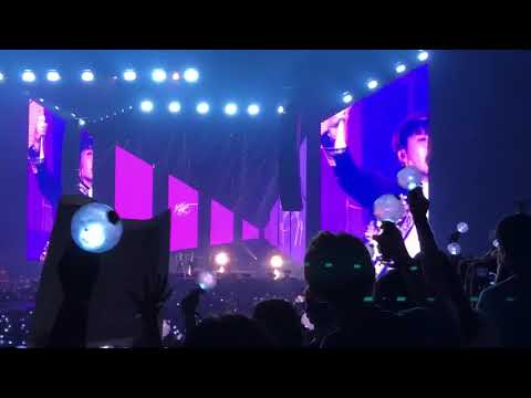 BTS Love Yourself World Tour, L.A. 180906: Ment (1)