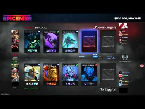 EPICENTER - Classificatórias EU - Power Rangers x  No Diggity jogo 2 (FINAL) com @AEDRONSTV