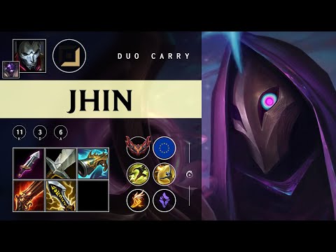 Jhin ADC vs Sivir - EUW Grandmaster Patch 25.23