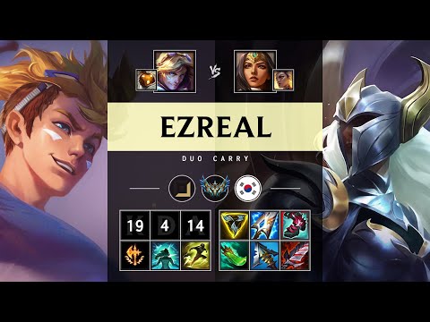 Ezreal ADC vs Sivir - KR Challenger Patch 25.16