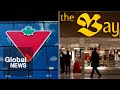 Hudson’s Bay to sell its brands to Canadian Tire in $30M deal