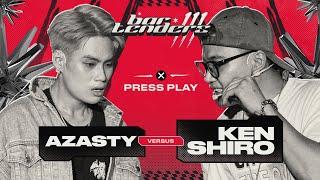 BAR TENDERS event #3 - Azasty vs Ken Shiro - Battle rap