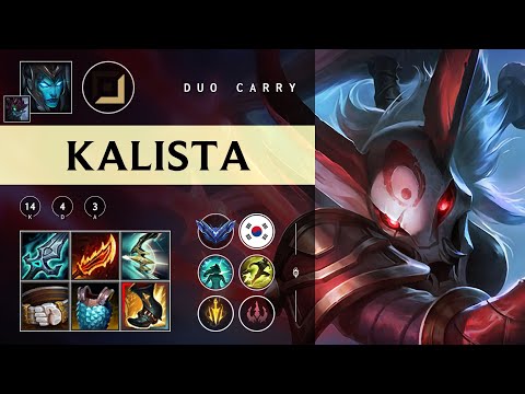 Kalista ADC vs Miss Fortune - KR Diamond Patch 25.24