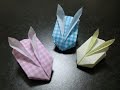 折り紙 風船うさぎの折り方 How to Origami "Husen Usagi/Balloon ...