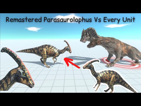Remastered Parasaurolophus Vs Every Unit ARBS |Animal Revolt Battle Simulator [Who Is The Strongest]