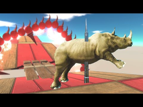 Epic Spike Trap - Who can pass? | Animal Revolt Battle Simulator | ARBS