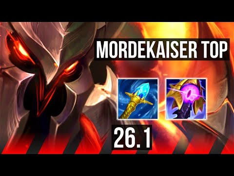 MORDEKAISER vs SETT (TOP) | Good KDA: 9/2/7 | KR Challenger | 26.1