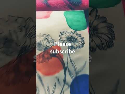 Flower wall art painting #classic wall art #Navjot kaur_02