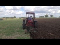 Nuffield Universal Four Tractor Ploughing with Ransom Plough