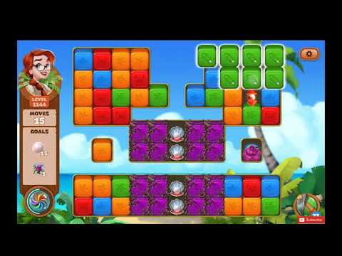 Lost Island Blast Adventure Level 1144 NO BOOSTERS - A S GAMING