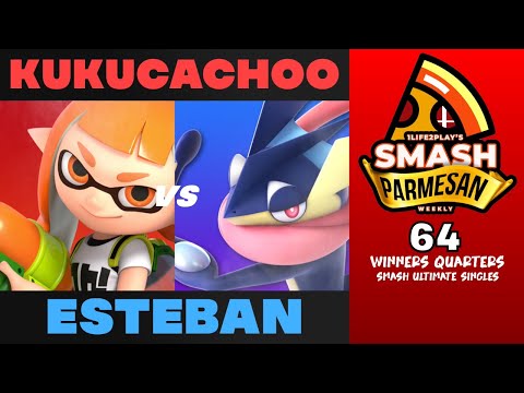 KuKuCachoo vs Esteban - Smash Ultimate Singles Winners Quarters Smash Parmesan 64 - Inkling vs Greni
