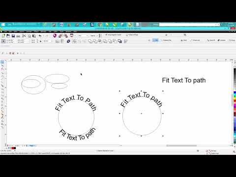 Corel Draw Tips & Tricks Fit Text to path