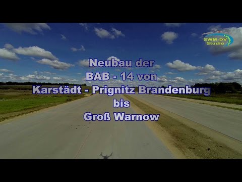 BAB 14 Brandenburg in der Prignitz