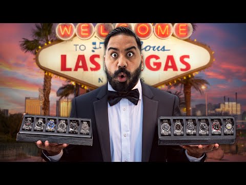 Inside Las Vegas BIGGEST Luxury Watch Show! | BTL #35