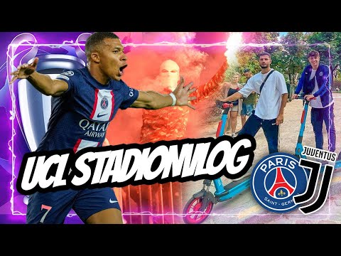 PSG vs. Juventus Turin - mein erster UCL Stadionvlog | Gänsehaut-Feeling bei der Hymne x Choreo 🔥😱